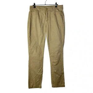 St. John's Bay Khaki Straight Leg Business Casual Pants 6
